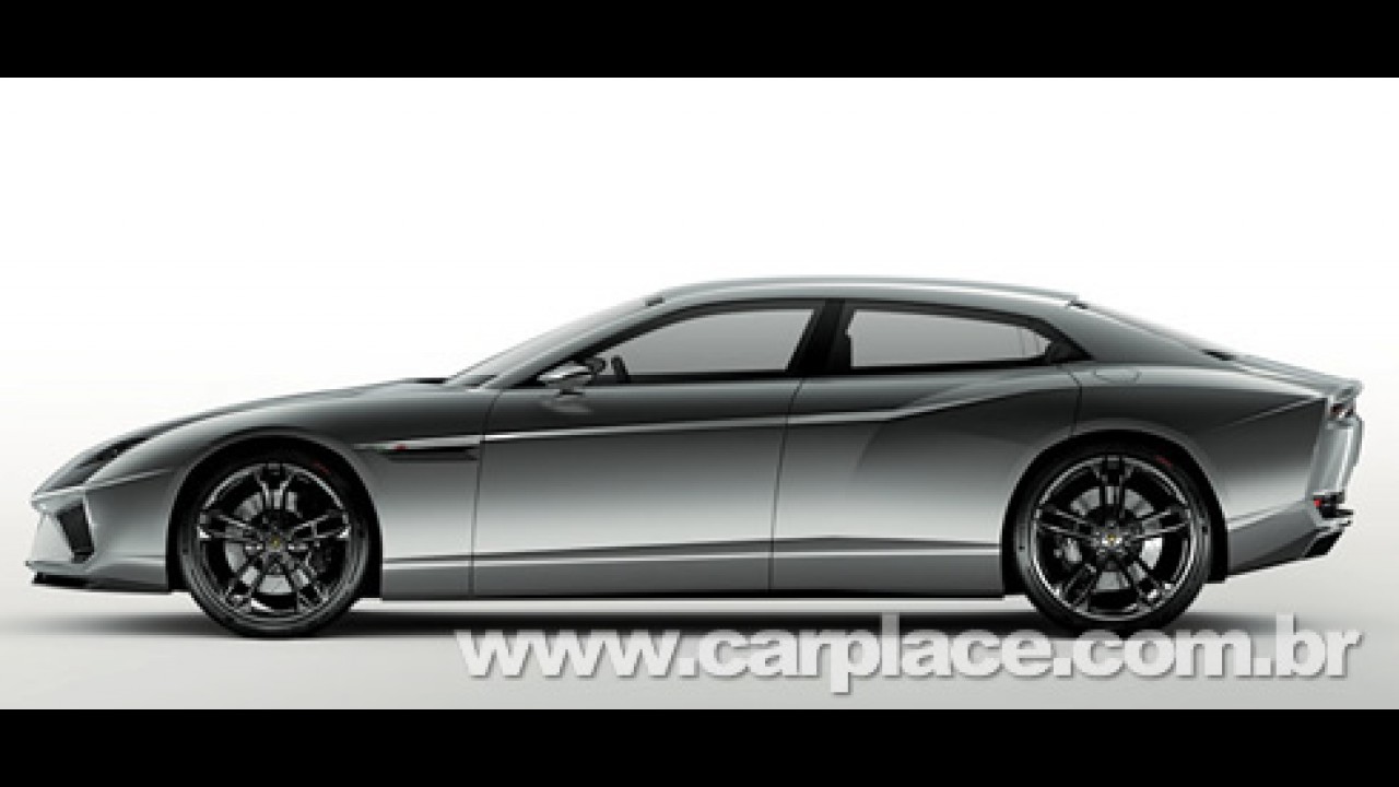 Estoque Concept - Lamborghini revela imagens oficiais do seu primeiro sedan