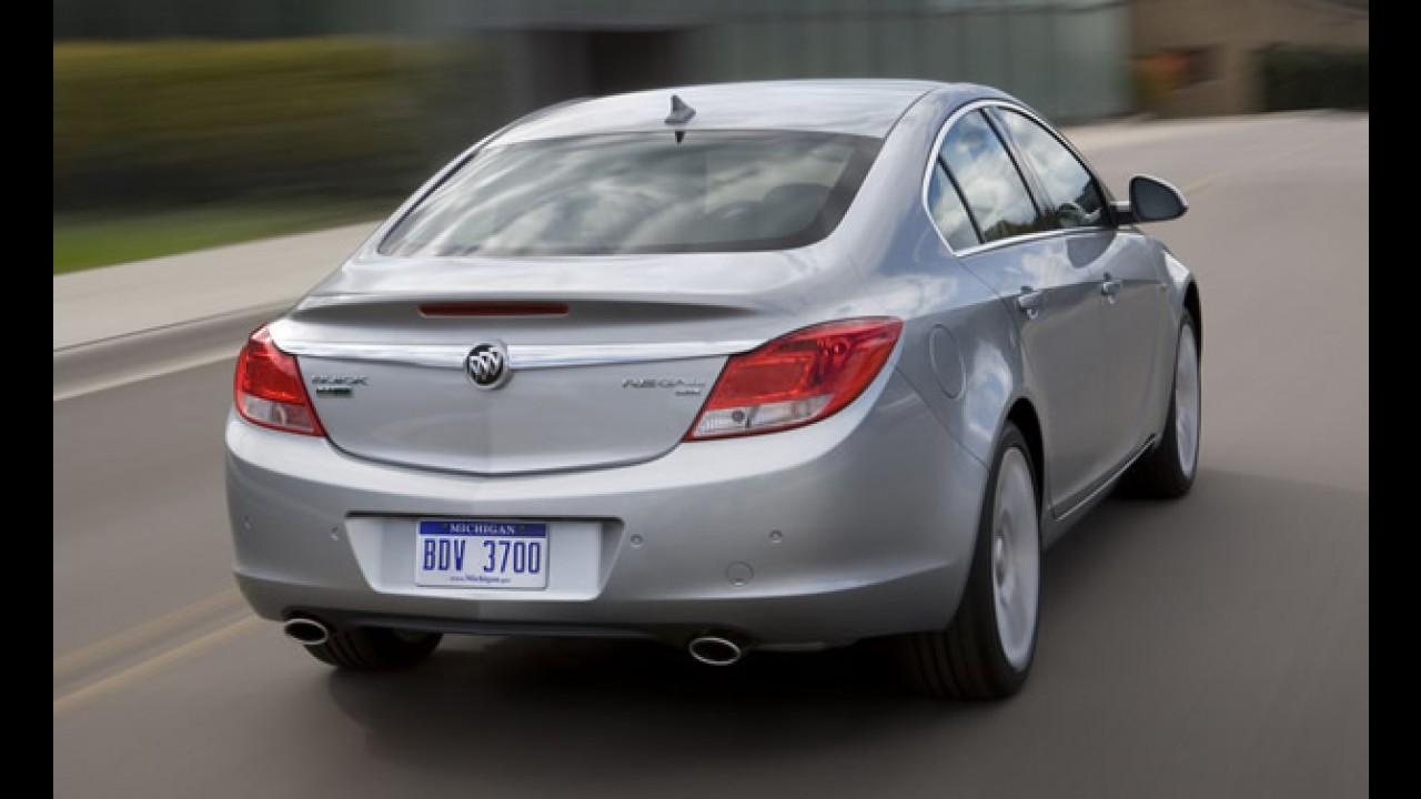 GM divulga imagens oficiais do Buick Regall 2011