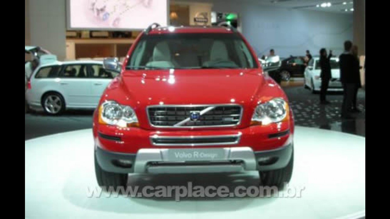 Salão de Detroit 2008: Volvo apresenta XC90 com acabamento R-Design