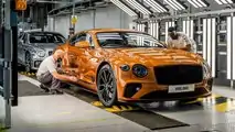 Bentley Continental GT 80,000 Production Milestone Inspection
