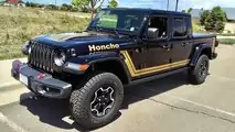 Jeep Gladiator with Honcho stickers