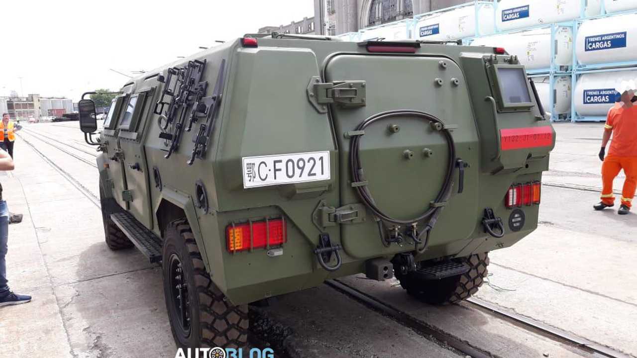 Llegaron los blindados chinos para la Cumbre del G20 en Buenos Aires