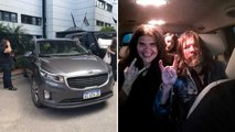 rock test en una kia carnival fuimos choferes de the magic numbers