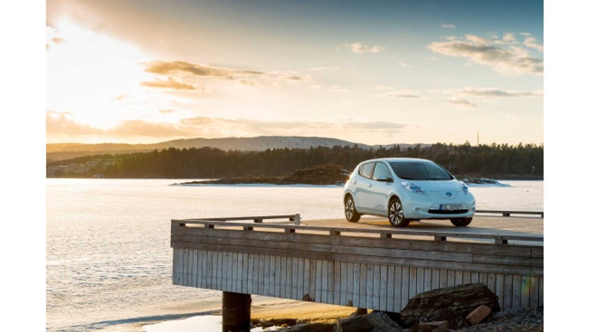 Nissan LEAF Is Best Selling Car In Norway Again In January!