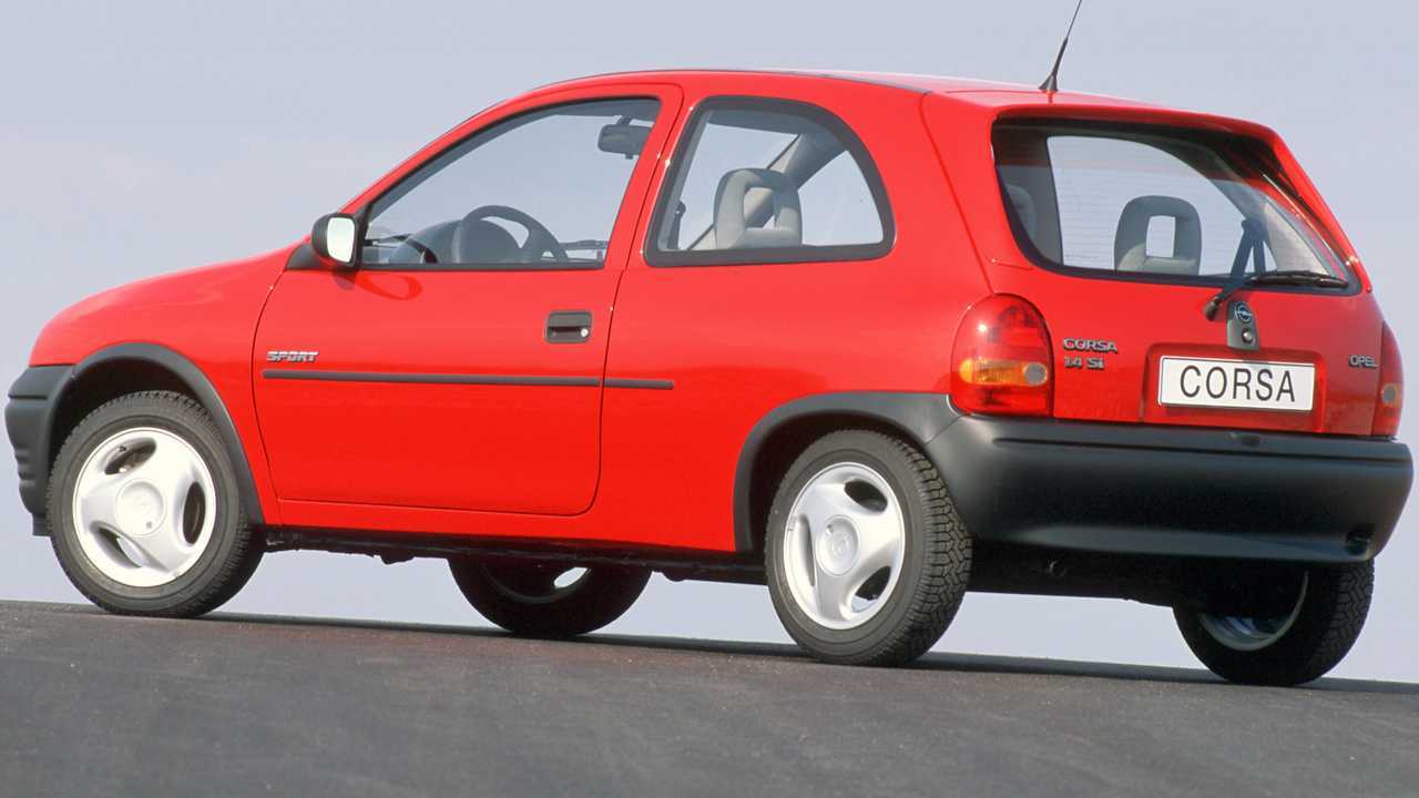 Opel Corsa, le foto storiche