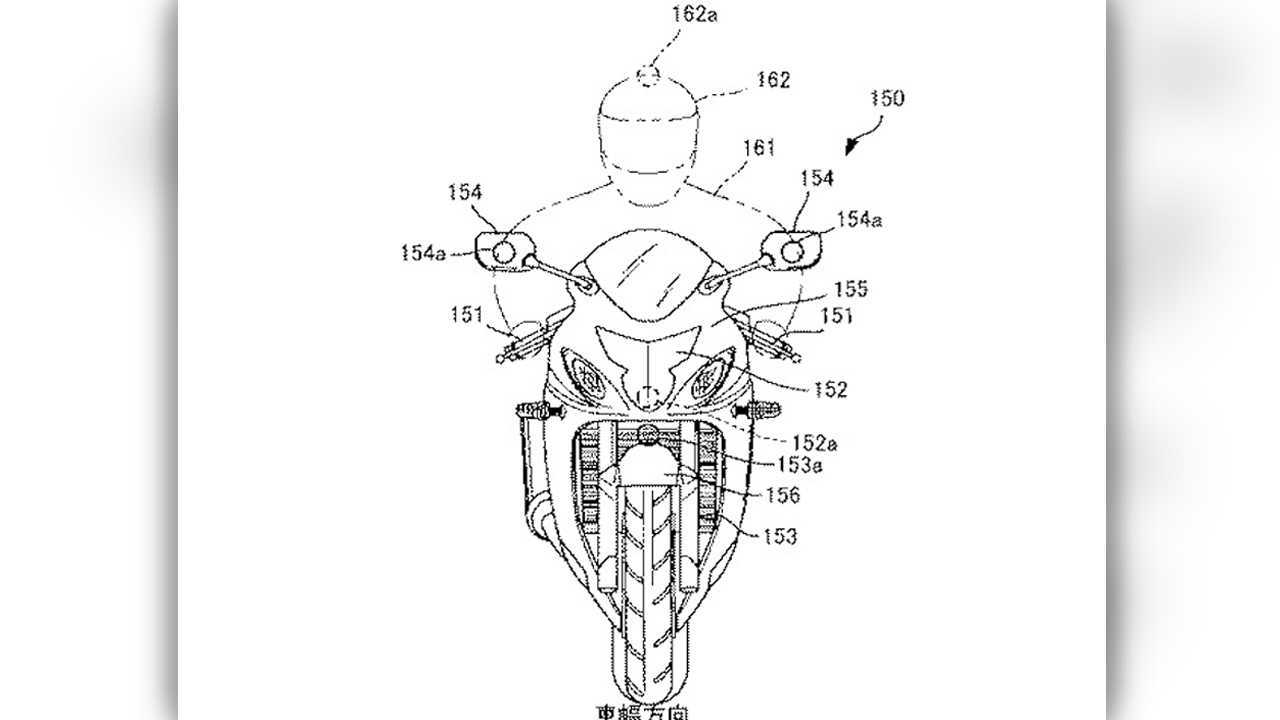 Suzuki Motorcycle Radar Patent