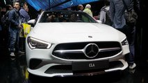2020 Mercedes CLA at CES Live Photos