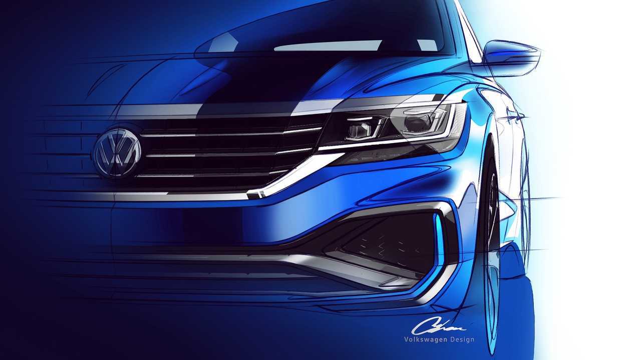 2020 Volkswagen Passat teaser
