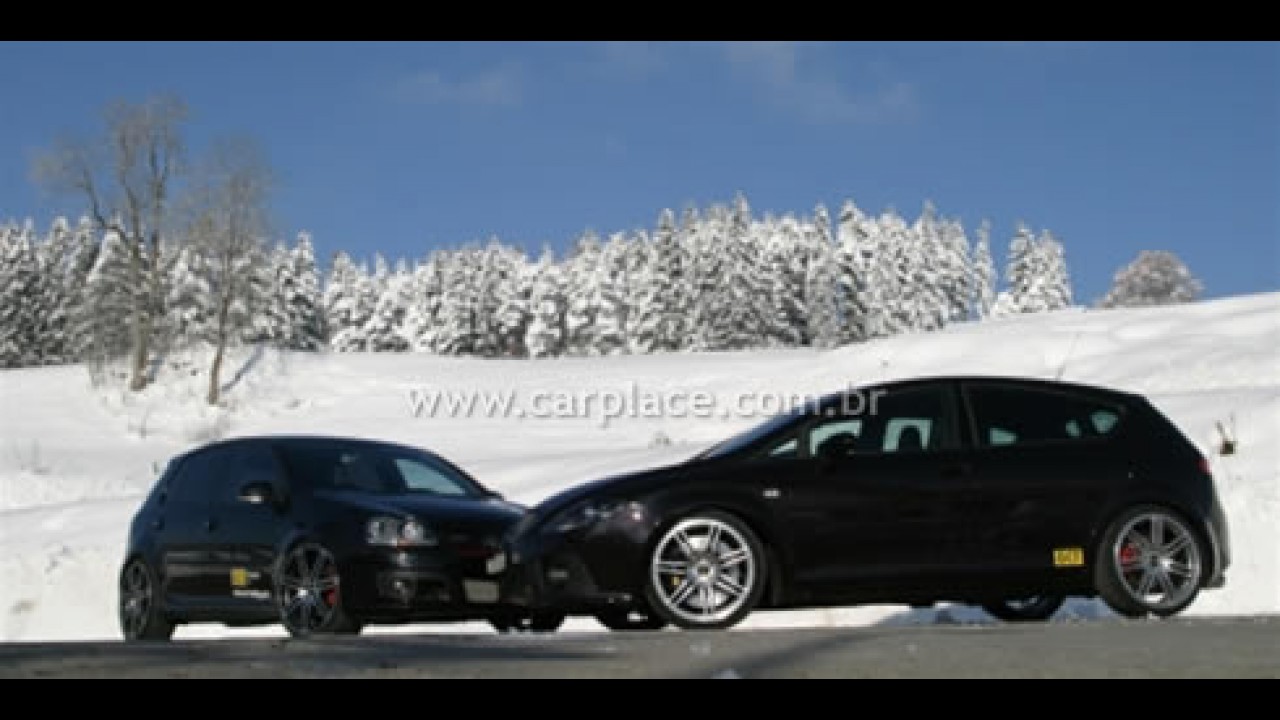 Volkswagen Golf GTI e Seat Leon tunados pela O.CT ficam bem mais "nervosos"