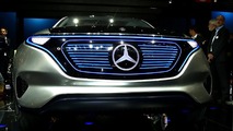 Mercedes Generation EQ concept live at 2016 Paris Motor Show