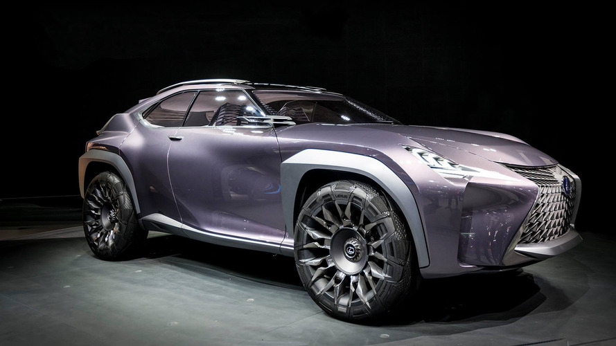 Lexus UX concept shows a new take on compact crossover design in Paris