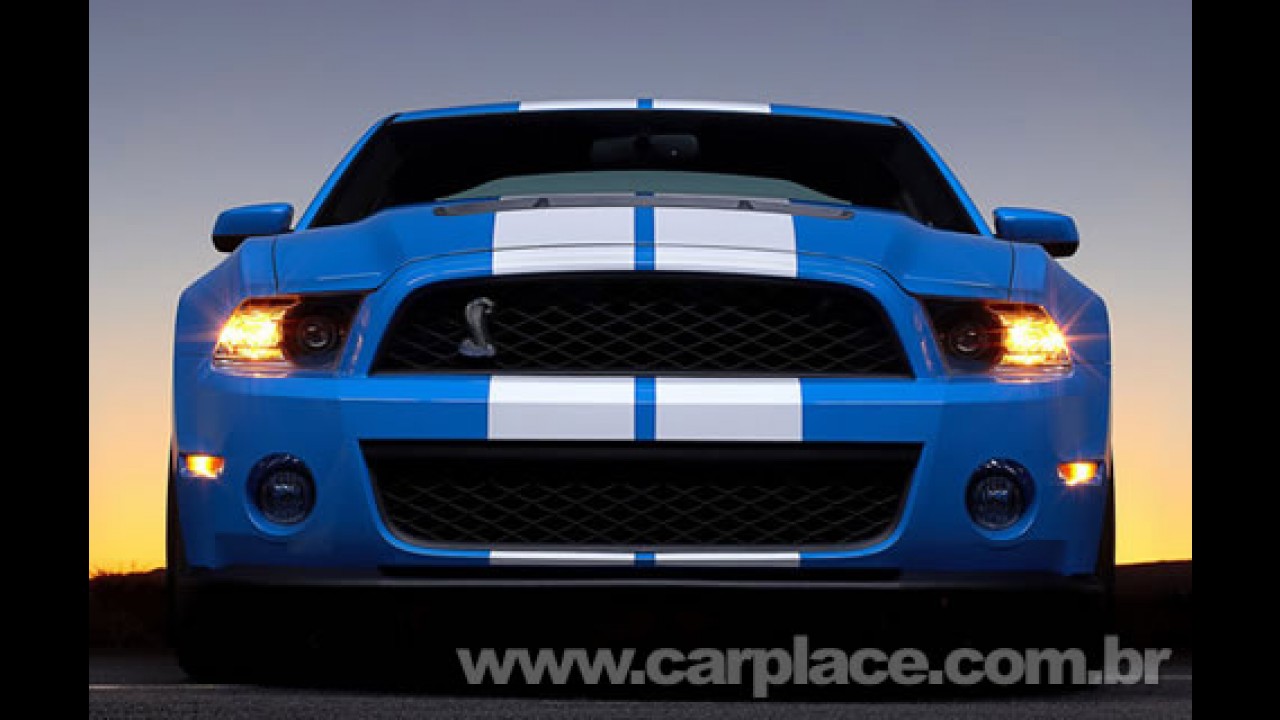Novo Ford Mustang Shelby GT500 2010 - Musclecar tem motor 5.4l V8 de 547 cv!!