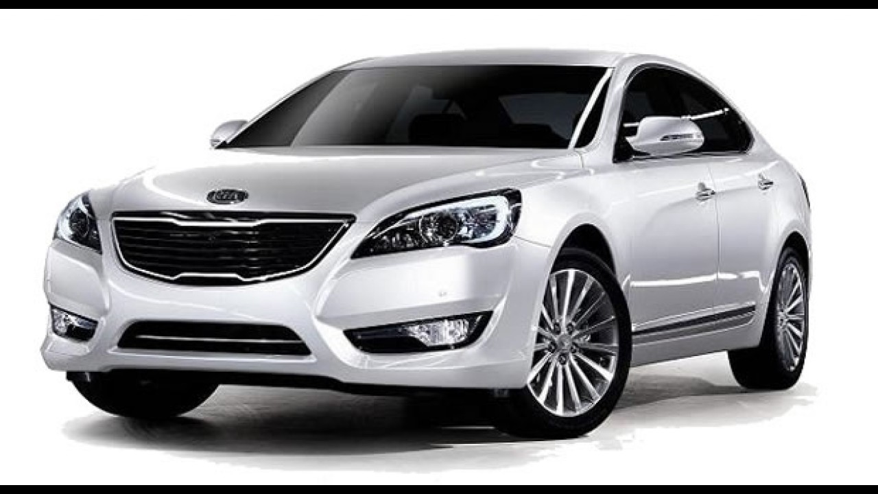 Kia lança o novo sedan de luxo K7 na Coréia do Sul - O irmão do Hyundai Azera