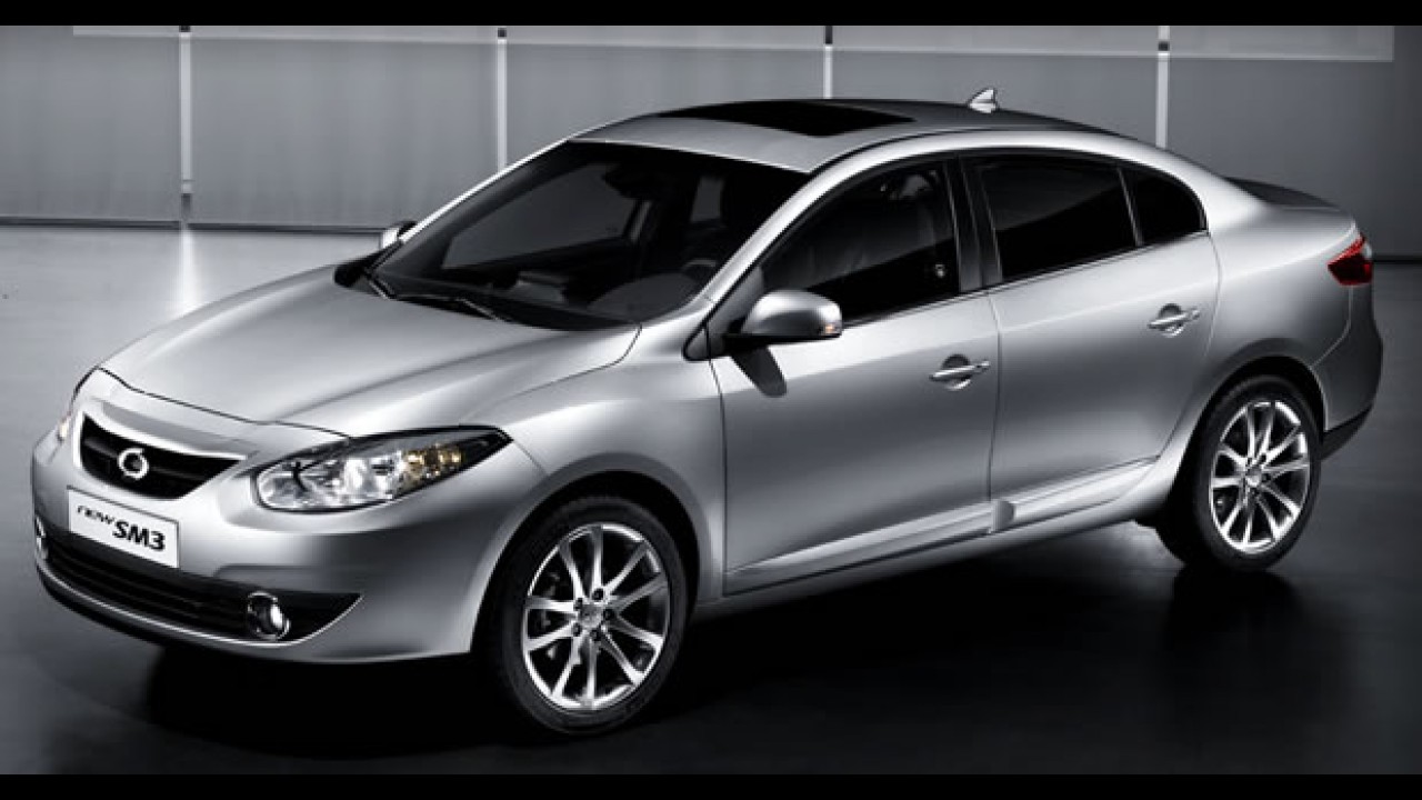 Novo Renault Megane 2010 - Samsung inicia vendas do SM3 na Coréia do Sul por R$ 22 mil