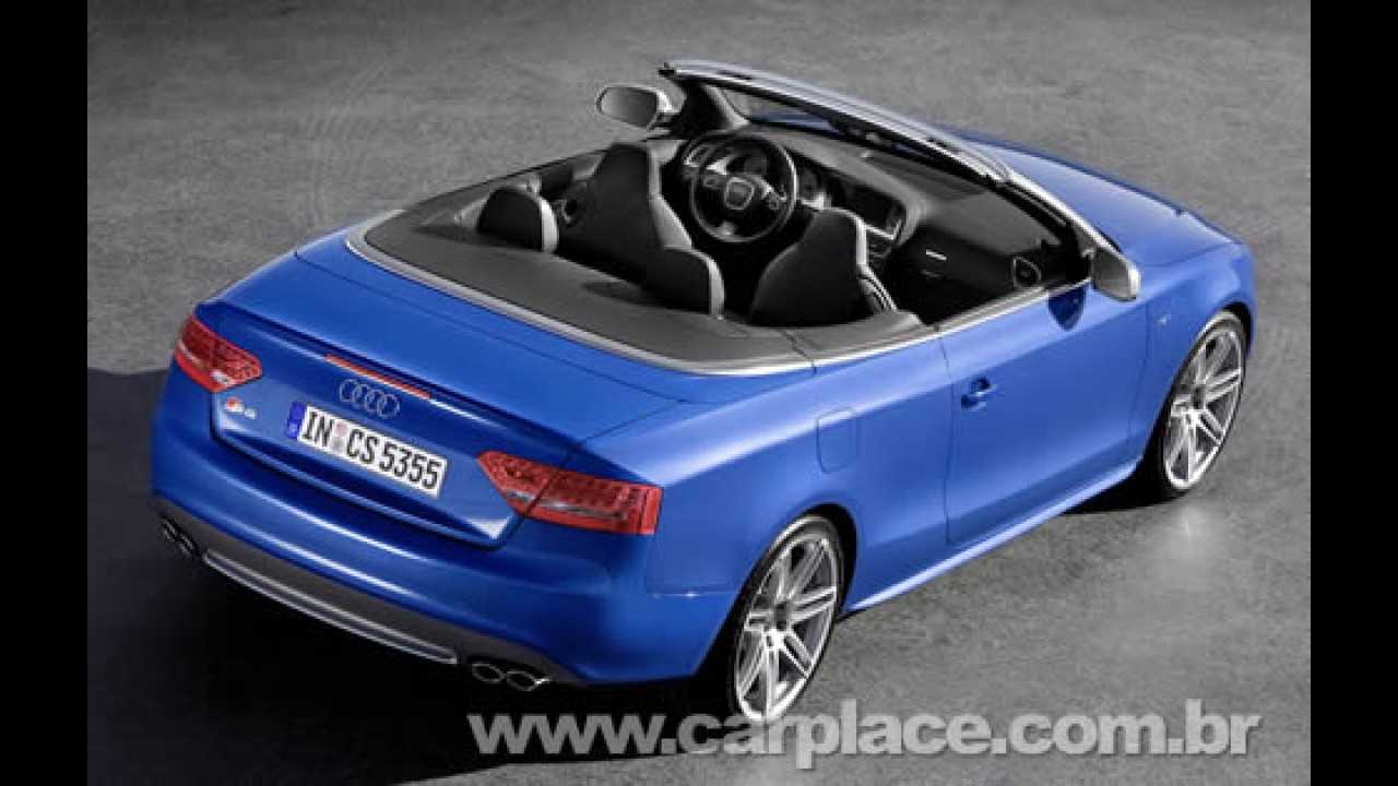 Audi divulga imagens e dados oficiais dos novos A5 e S5 Cabriolet 2010