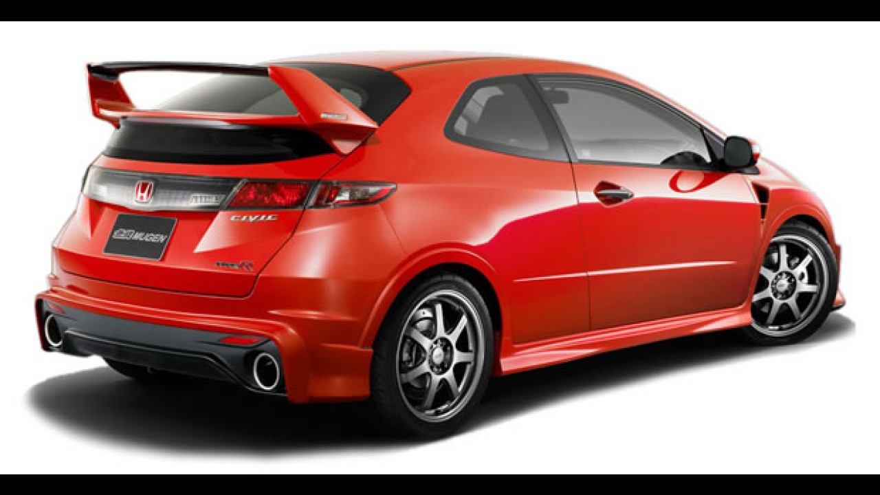 Tunado de fábrica com 200cv: Honda revela imagens do Civic Type R Mugen
