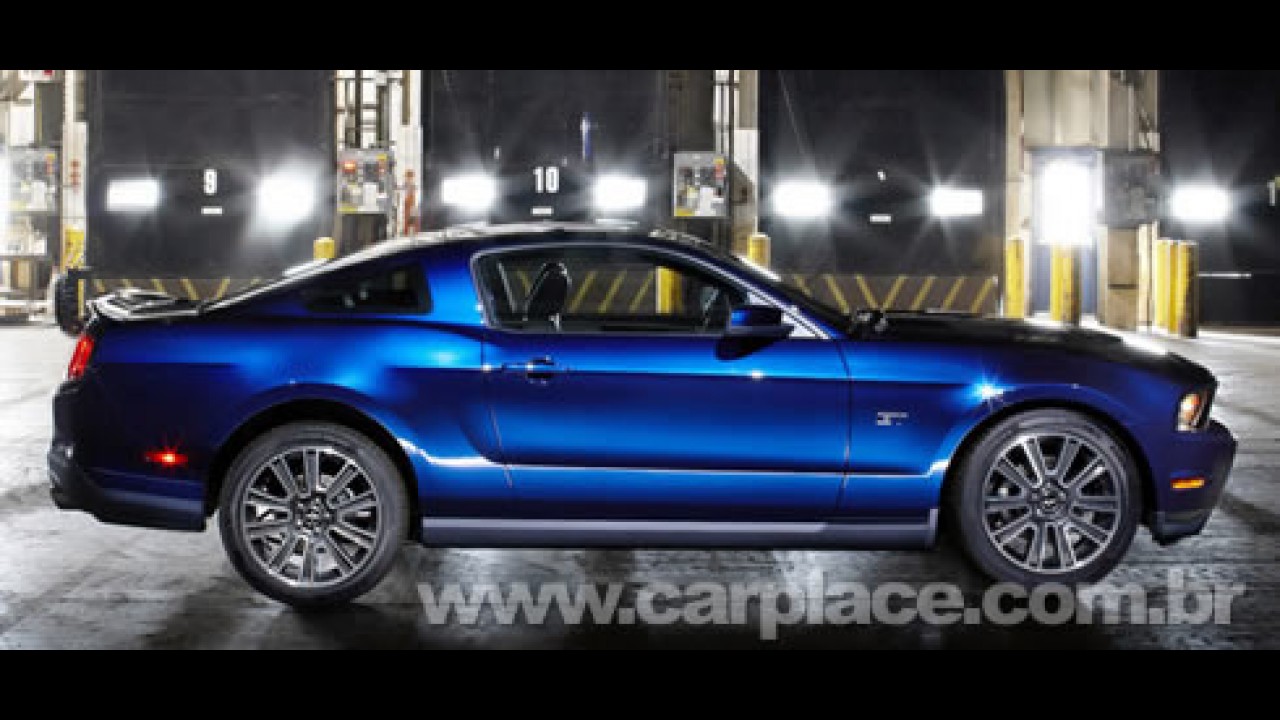 Ford apresenta o novo Mustang GT 2010 - Potência do V8 sobe para 319 cavalos