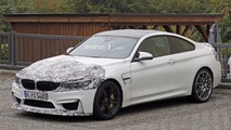 BMW M4 facelift spy photo