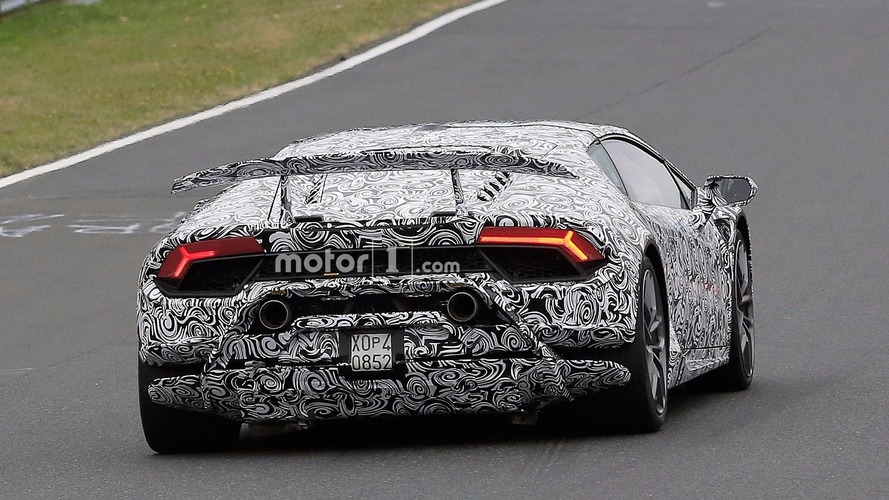 Lamborghini Huracan Superleggera casus fotoğrafları, Nürburgring