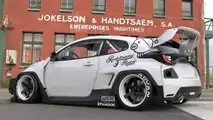 Toyota Yaris GR Pandem Rocket Bunny Body Kit Rear Side