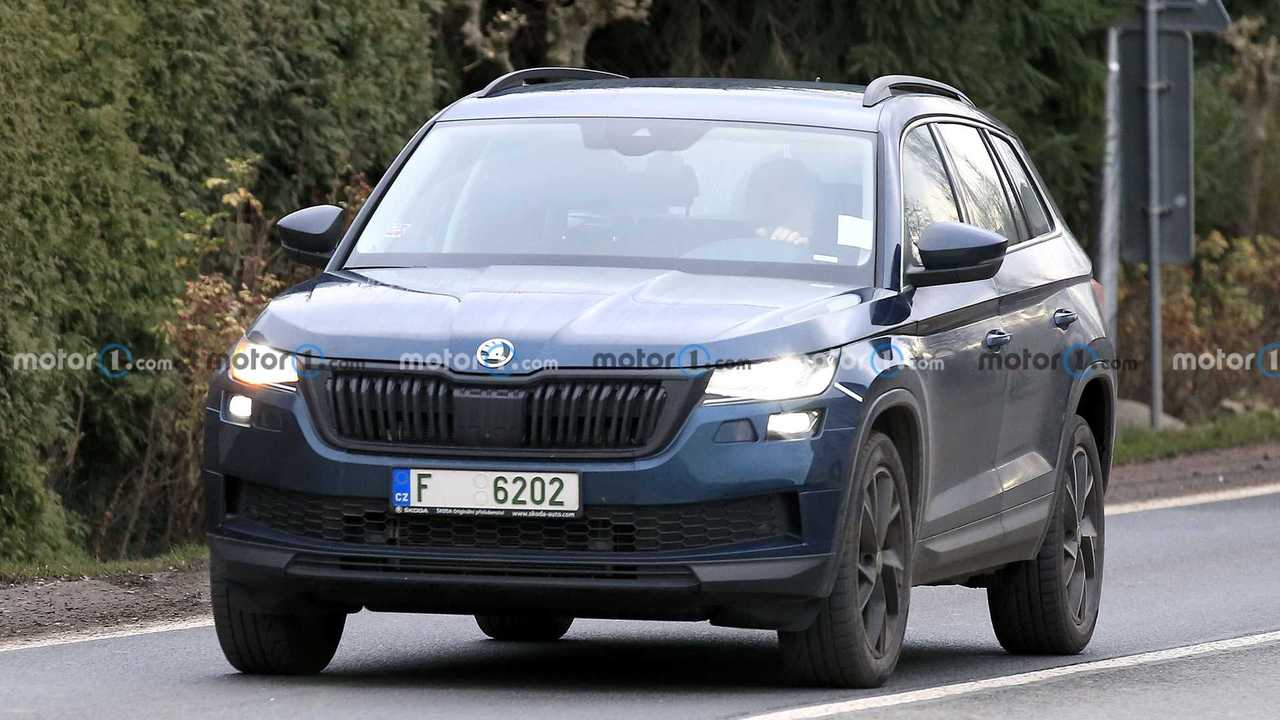 Skoda Kodiaq 2021, fotos espía