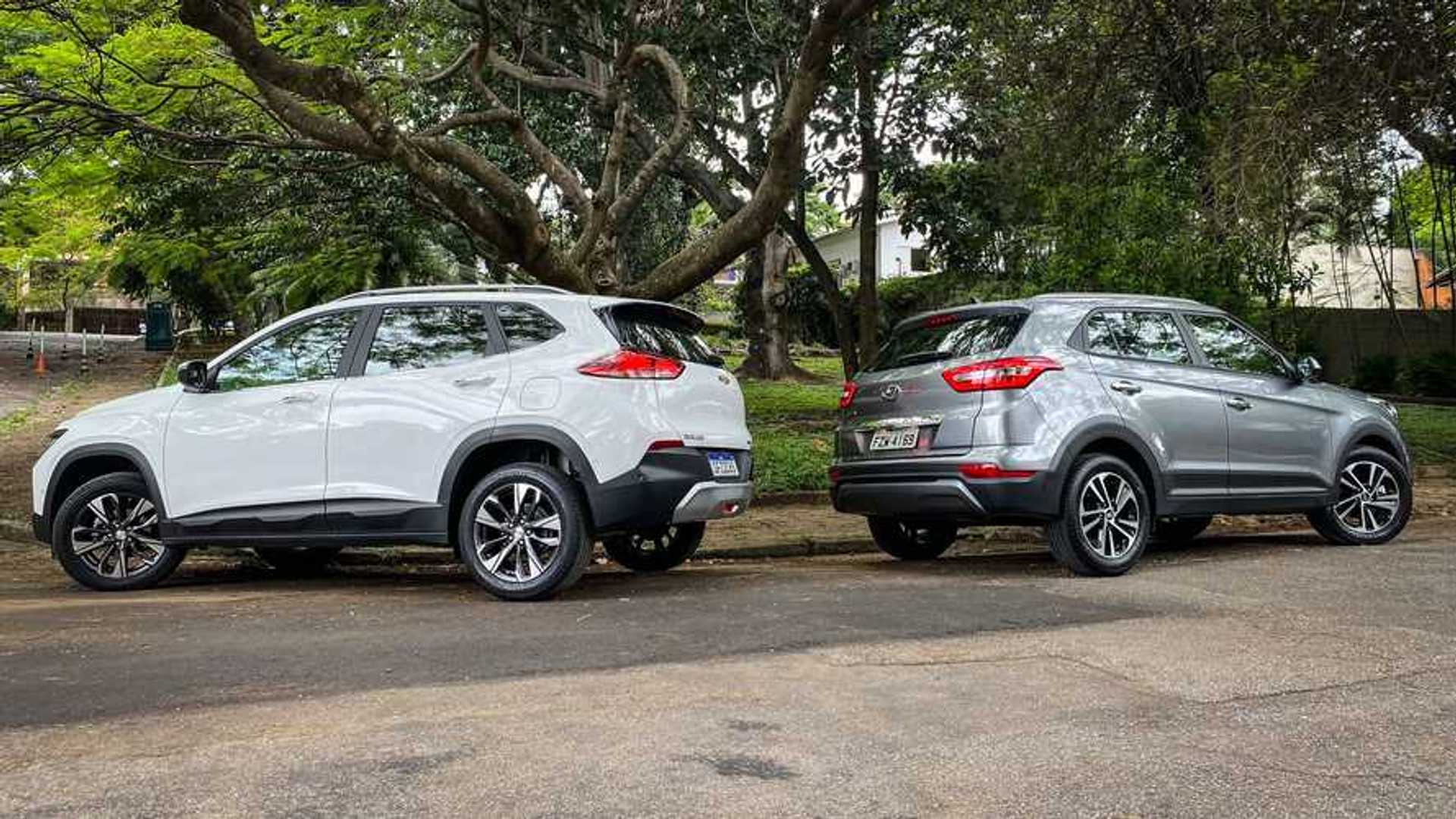 Comparativo Chevrolet Tracker Premier x Hyundai Creta Prestige