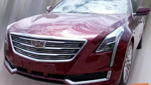 Cherry red Cadillac CT6