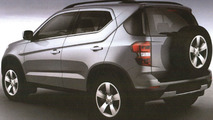 Chevrolet Niva leaked patent image