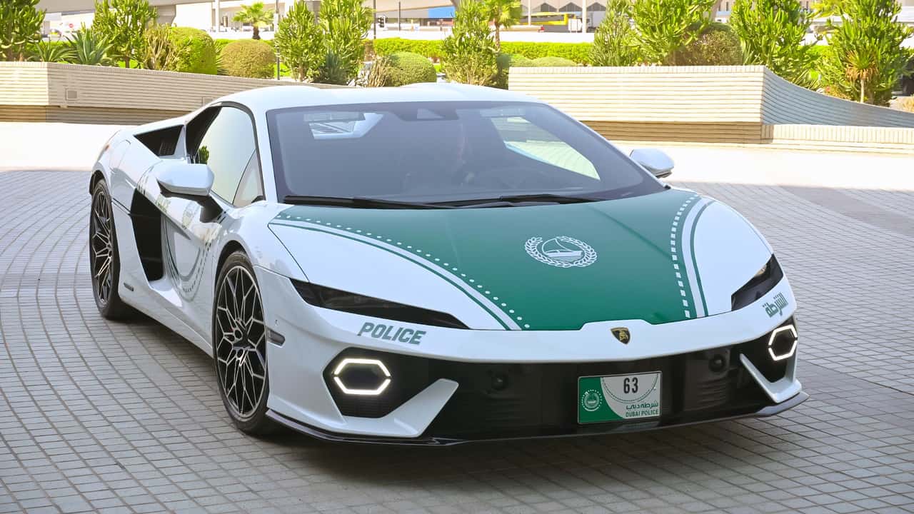La polizia di Dubai ha una nuova supercar