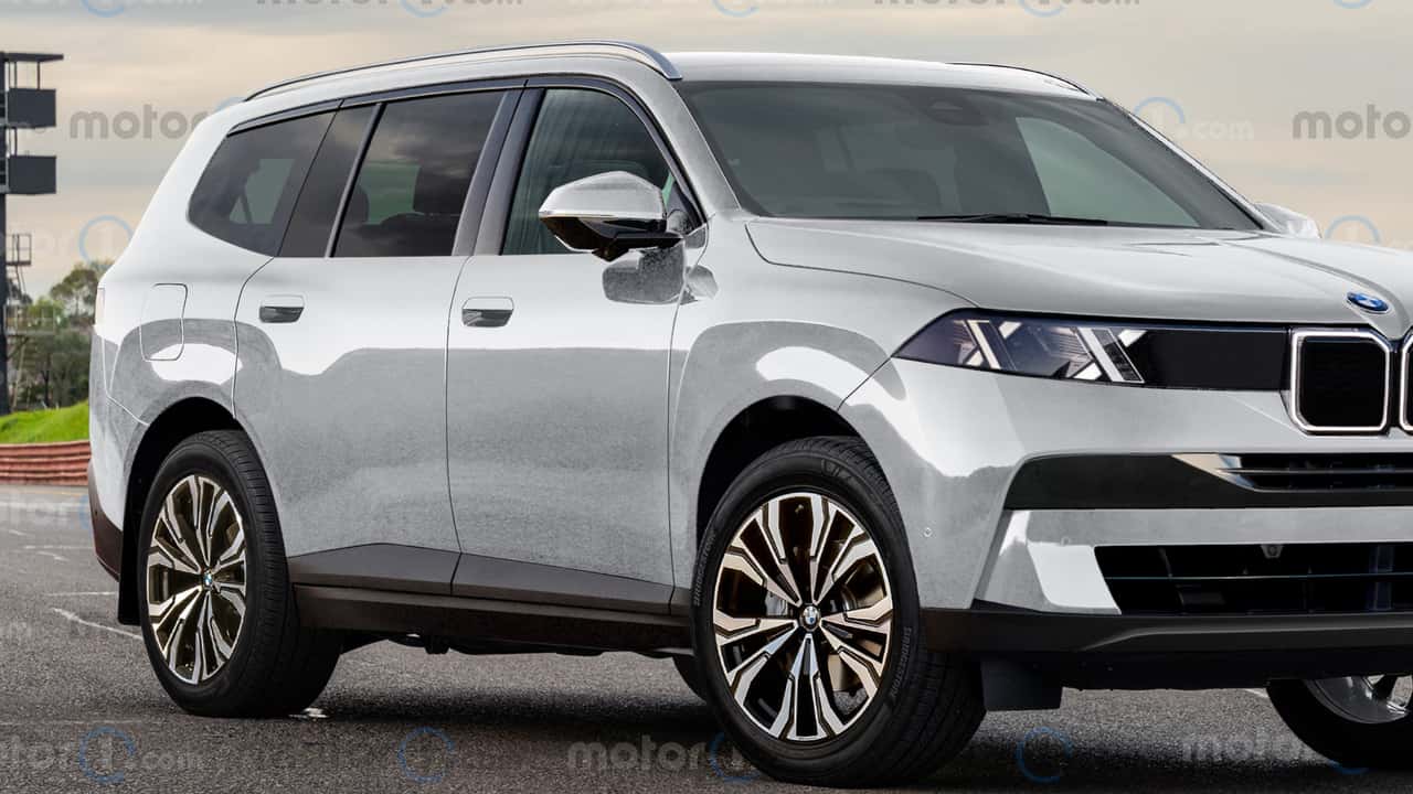 2028 BMW X9 Rendering By Motor1