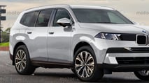 2028 BMW X9 Rendering By Motor1