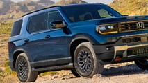 Honda Pilot XXL Rendering By Motor1