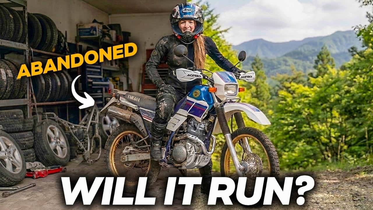 Watch A Vintage Yamaha Trail Bike Take Its First Gorgeous Trail Ride In Years