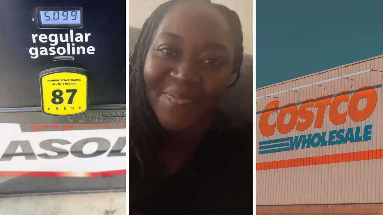 Woman Fills Up At Costco For The First Time