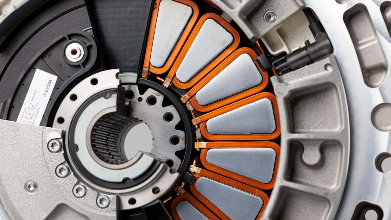 Yasa-Axialflussmotor für ein Ferrari-Hybridfahrzeug