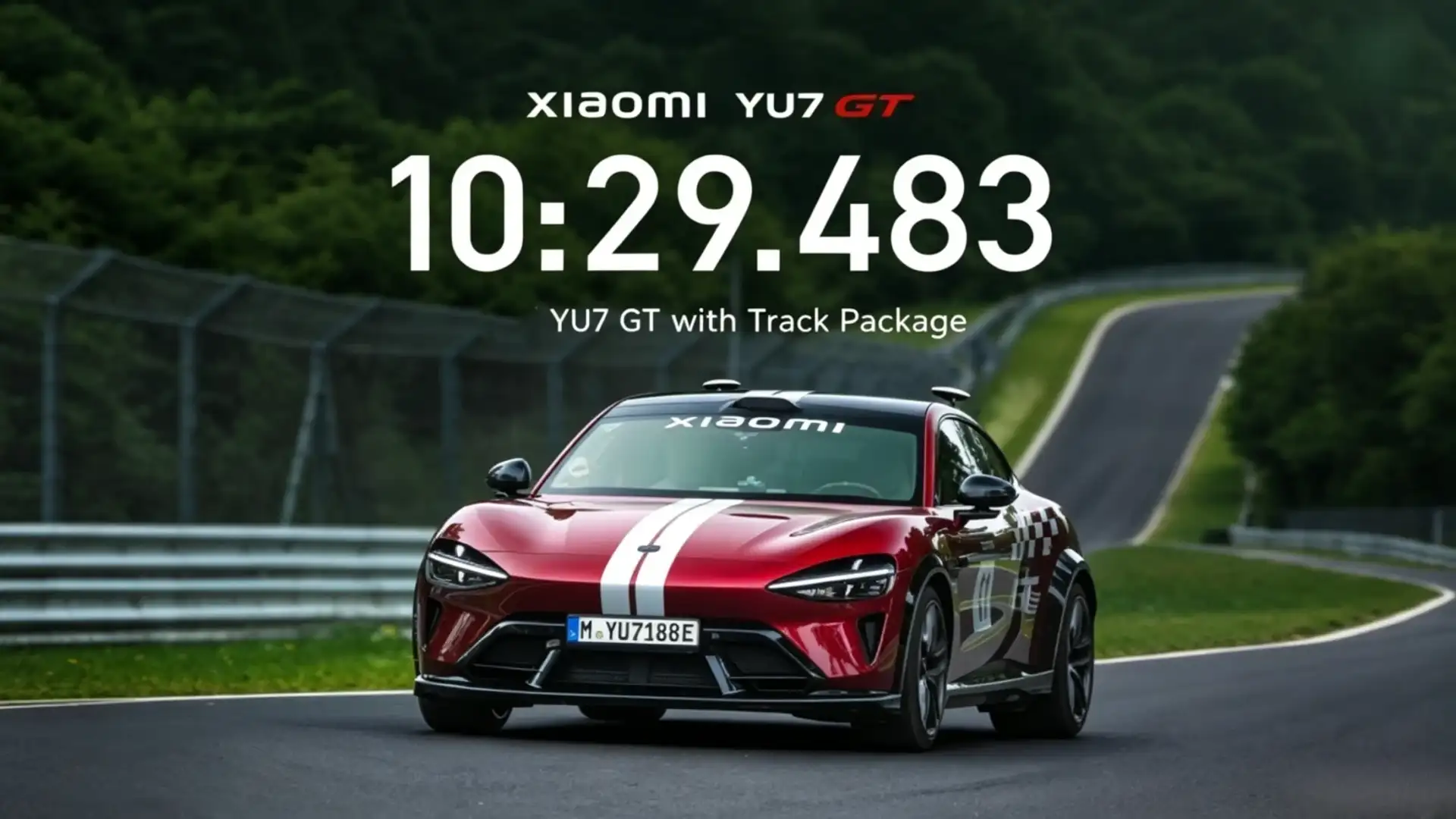 La Xiaomi YU7 GT bat un record au Nürburgring en roulant seule