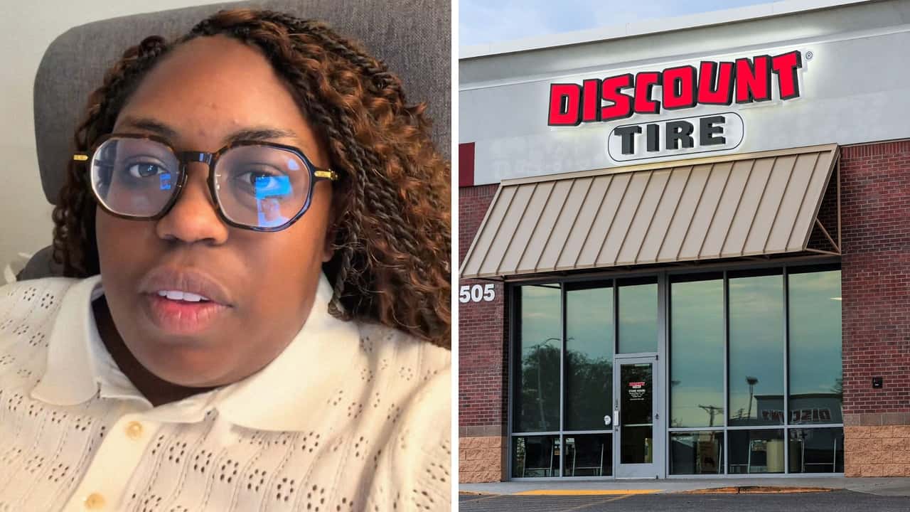 Woman goes to Discount Tire:wipers jpg