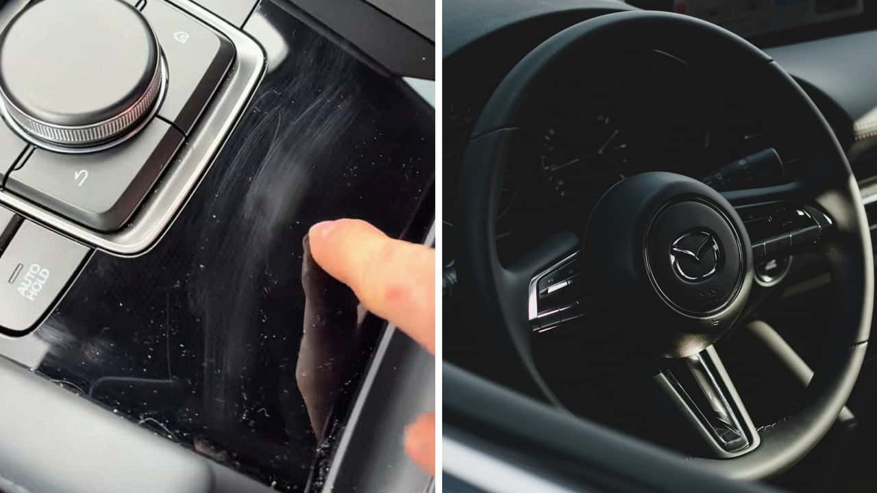  Man Scratches Plastic Trim On Mazda 3