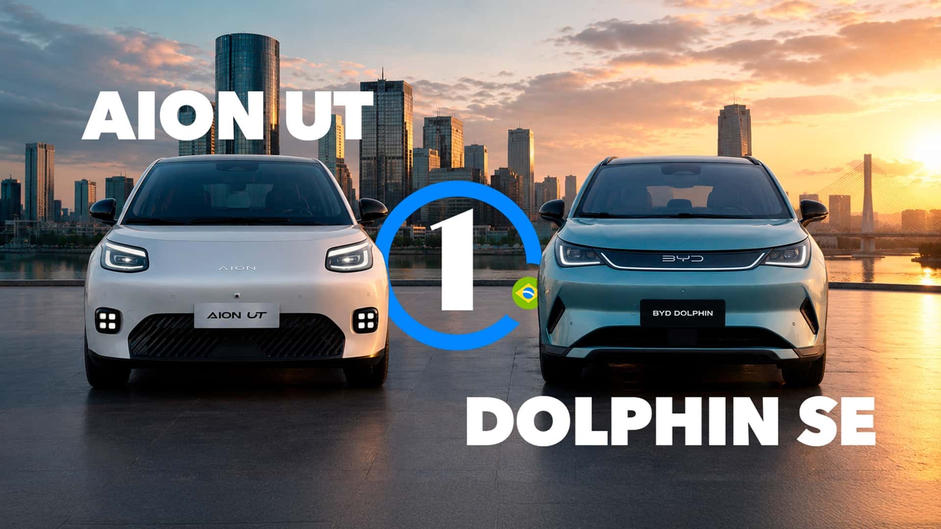 GAC Aion UT Elite ou BYD Dolphin SE? Comparamos os elétricos compactos chineses