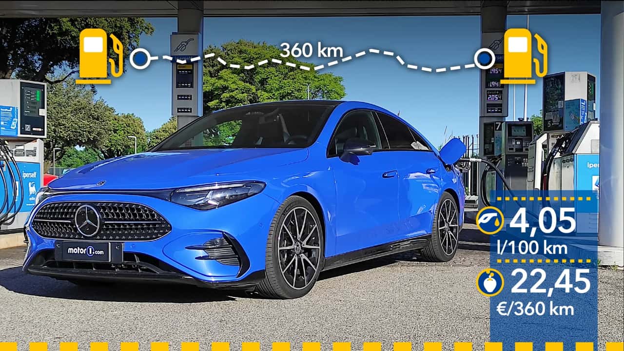 Mercedes-Benz CLA MHEV prueba consumo