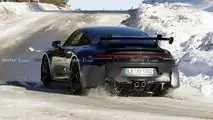 صورة تجسس لسيارة بورش 911 GT3