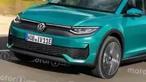 Volkswagen ID.2 Cross, il render di Motor1.com