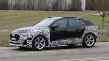 Audi SQ8 facelift new spy photo