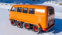Raupen-Fuchs (1962) VW T1-Unikat mit Gleiskettenantrieb