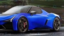 Toyota FT-Se Electric Sports Car Production Rendering