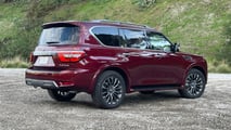 2023 Nissan Armada Platinum Exterior Rear Quarter