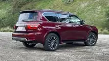 2023 Nissan Armada Platinum Exterior Rear Quarter