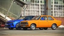 Opel Kadett C (1974) vs. Opel Astra Electric (2023) im Test