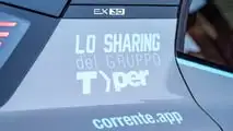 Le Volvo EX30 in car sharing a Bologna