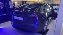 New Tesla Model 3 In Munich